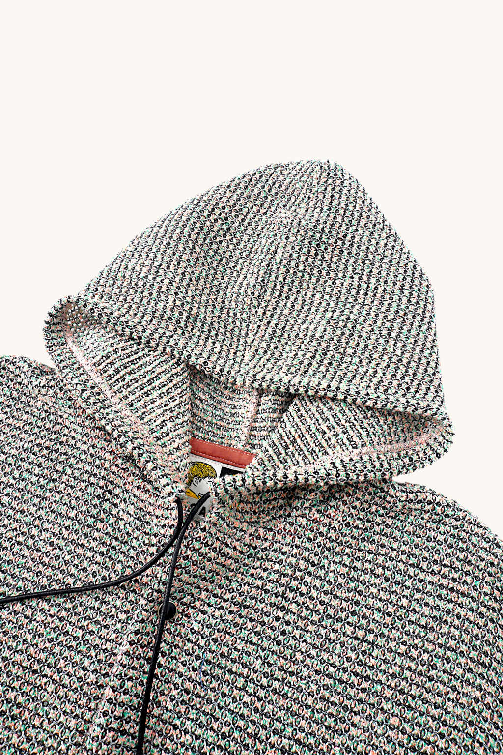 004 Net Jacket - Pale Pink & Sage