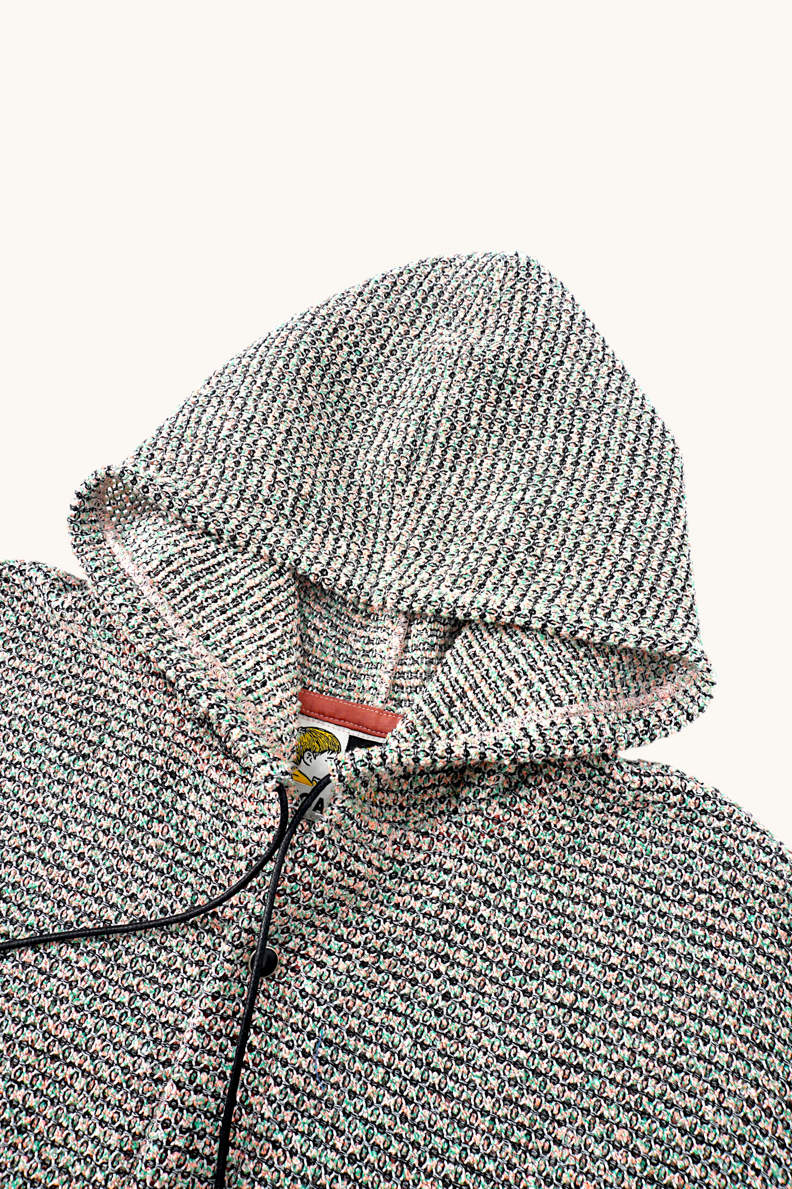 004 Net Jacket - Pale Pink & Sage