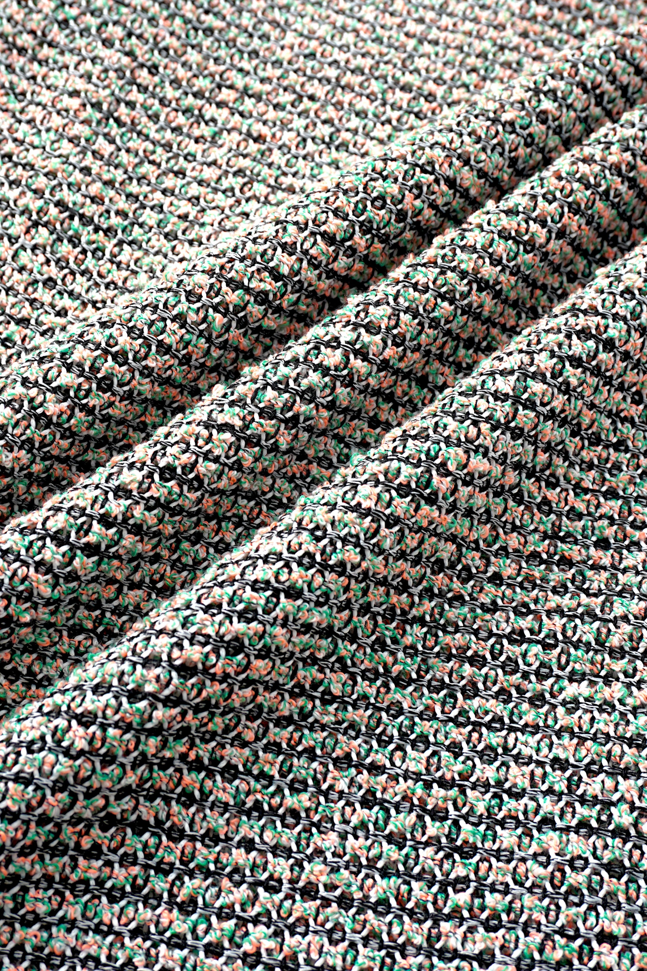 004 Net Jacket - Pale Pink & Sage