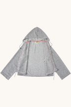 004 Net Jacket - Pale Pink & Sage