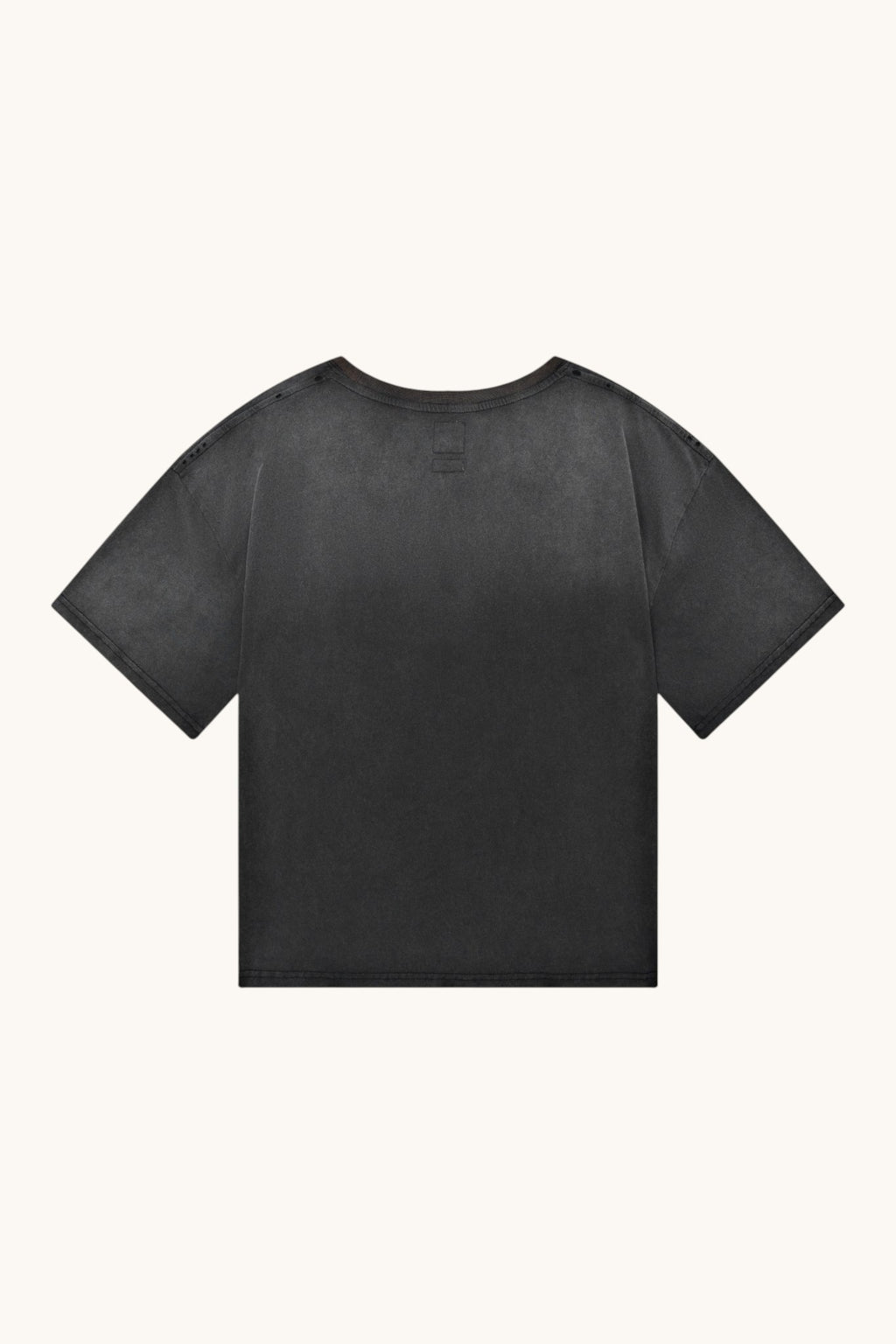 015 Message Tee - Faded Black