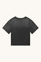 015 Message Tee - Faded Black
