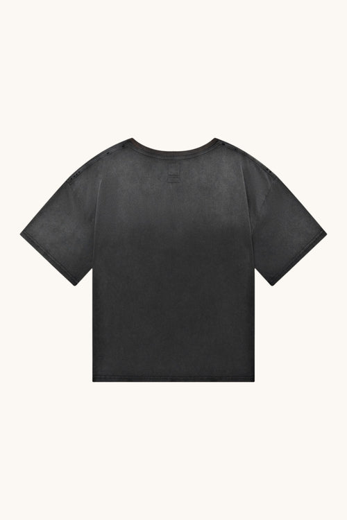 015 Message Tee - Faded Black