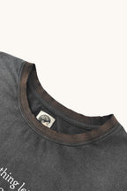 015 Message Tee - Faded Black