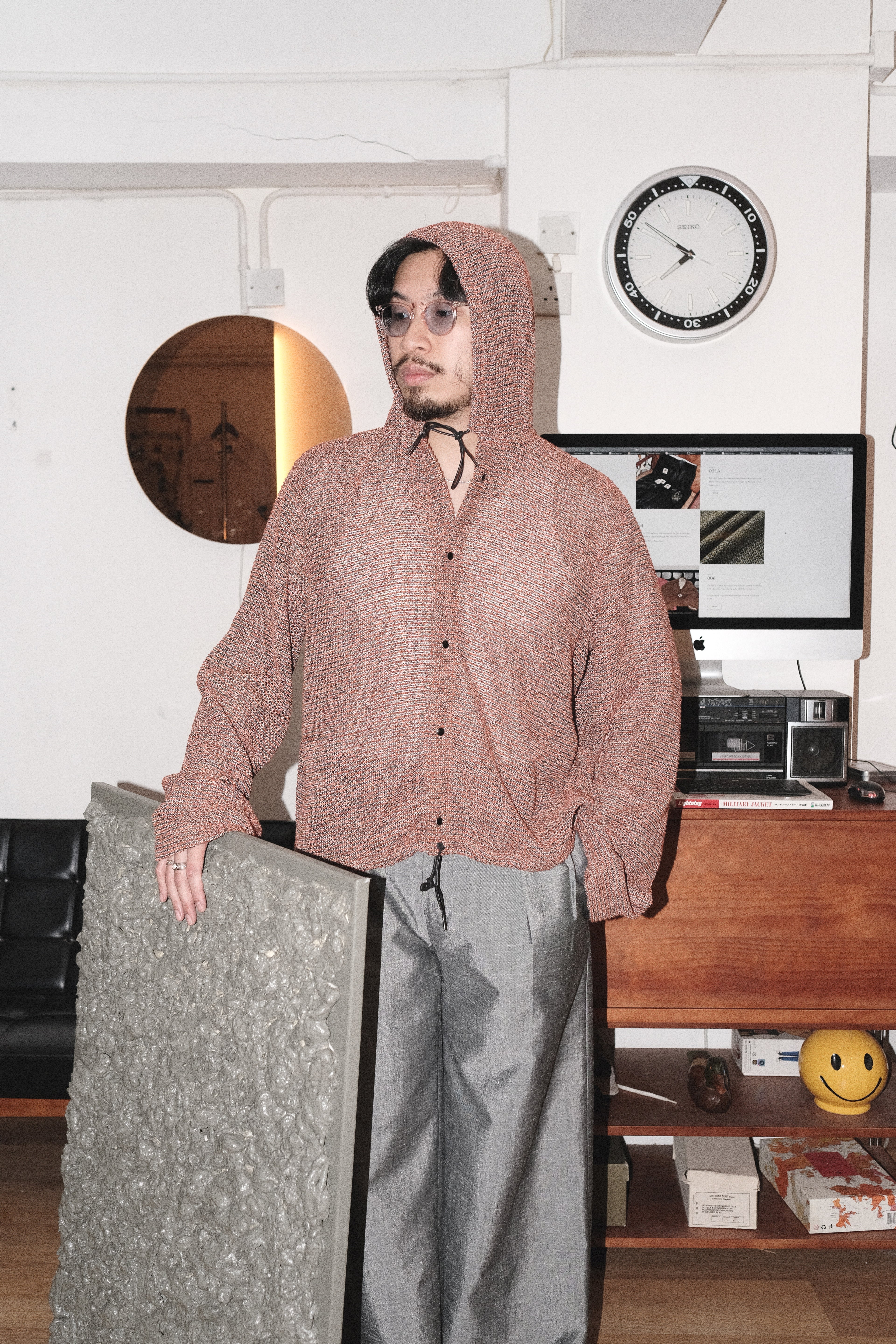 004 Net Jacket - Orange