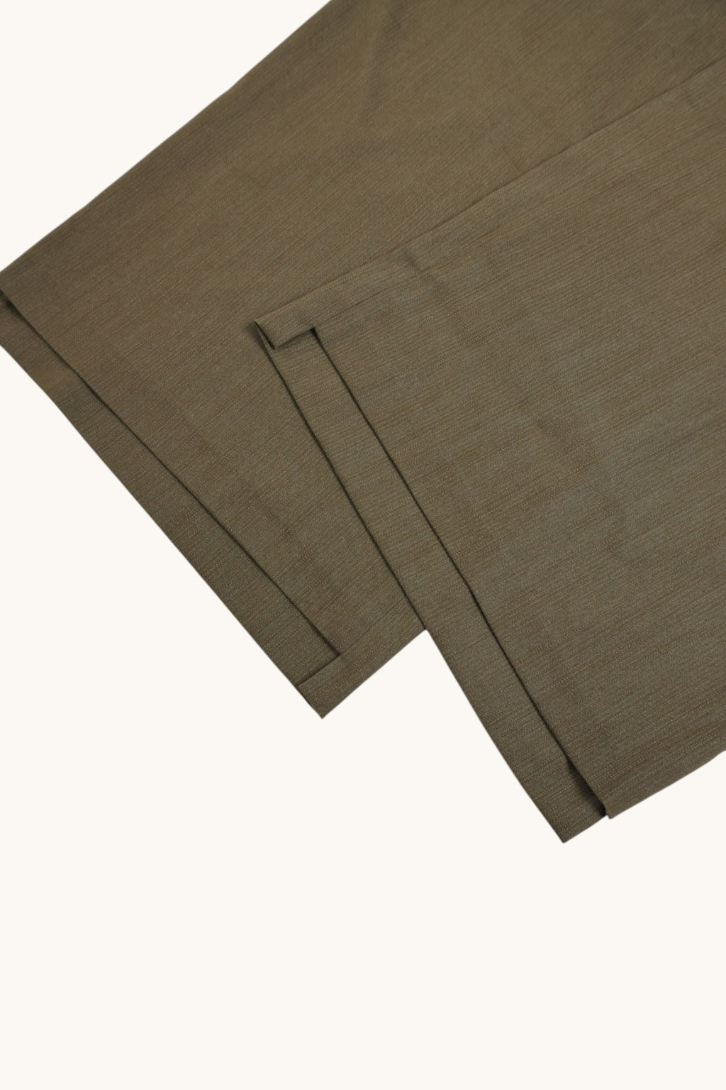 001B Wide Dress Pants - Dark Olive