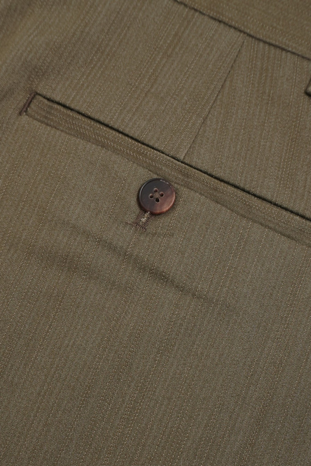 001B Wide Dress Pants - Dark Olive
