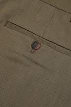 001B Wide Dress Pants - Dark Olive