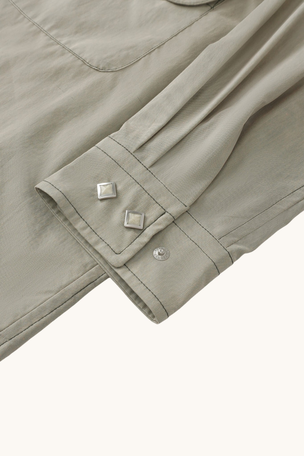 013 Western Shirt - Jadeite