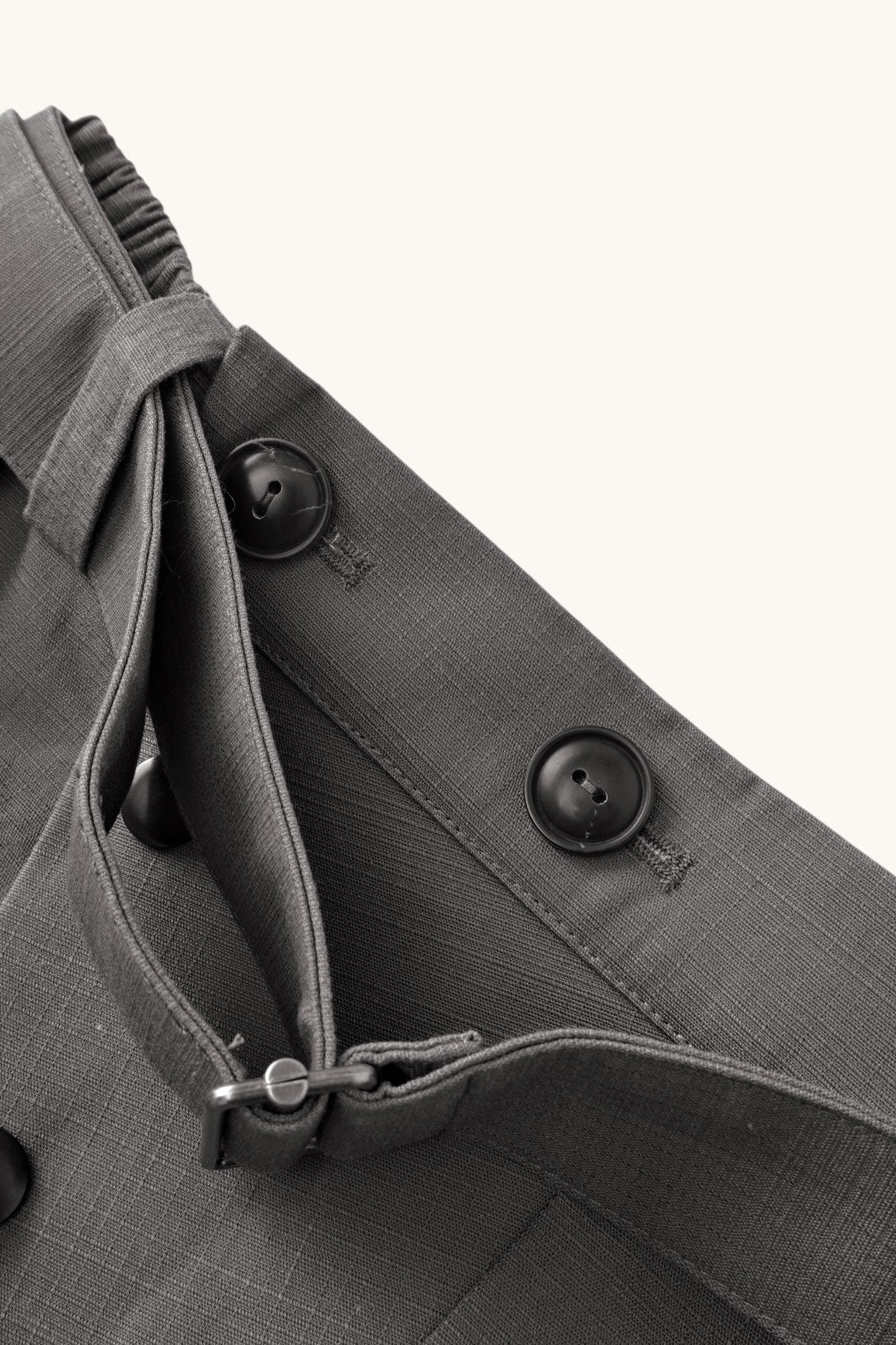 014 Belt Shorts - Grey