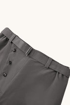 014 Belt Shorts - Grey