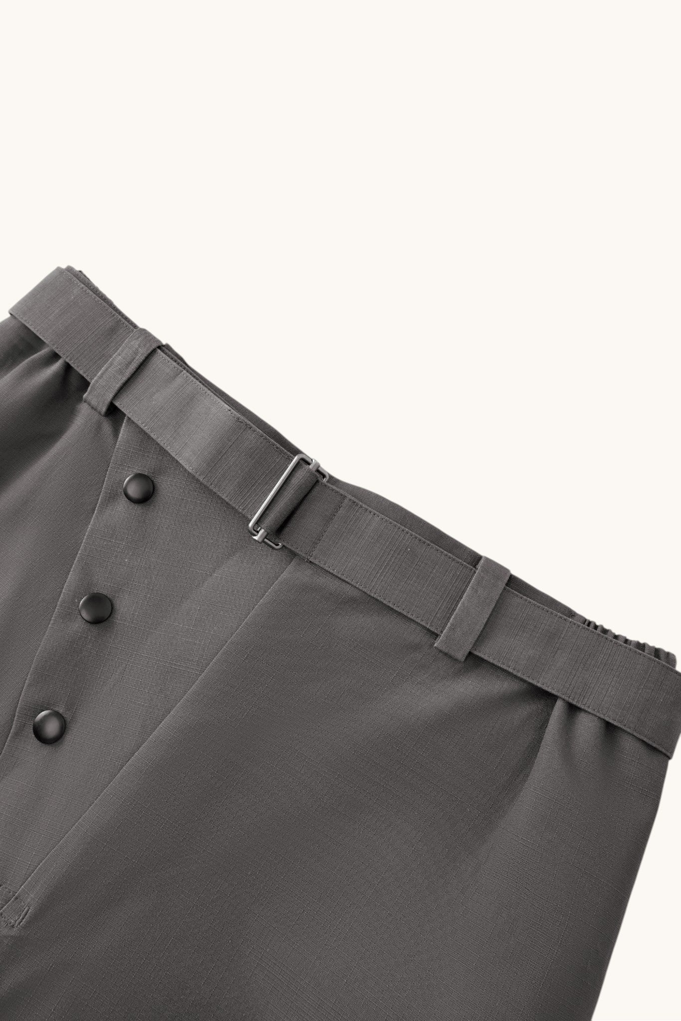 014 Belt Shorts - Grey