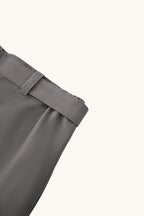 014 Belt Shorts - Grey