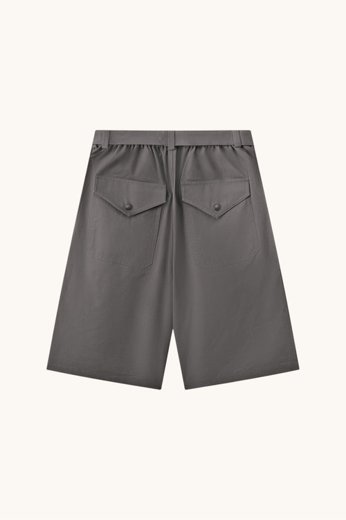 014 Belt Shorts - Grey