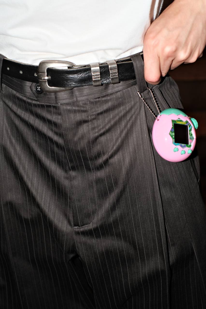 001 Wide Dress Pants - Black