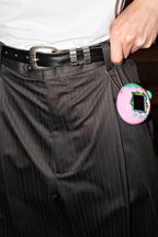 001 Wide Dress Pants - Black