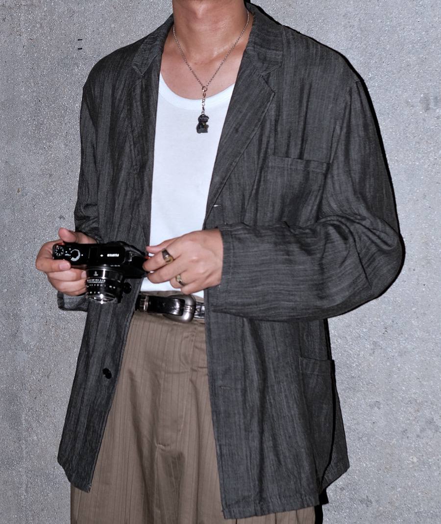 003 Worker Blazer - Grey