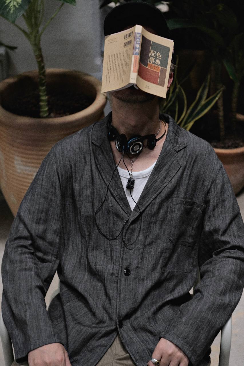 003 Worker Blazer - Grey