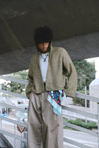 004 Net Jacket - Mustard