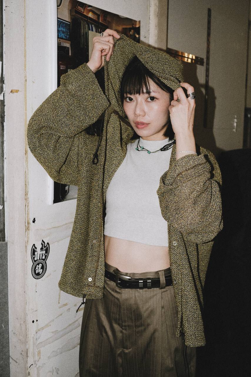 004 Net Jacket - Mustard