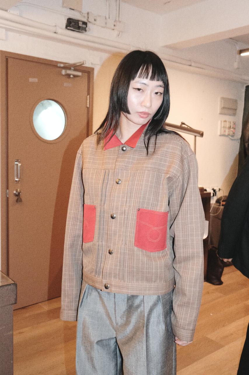 011 Two Pocket Jacket - Red
