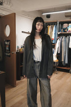 003A Worker Blazer - Charcoal