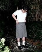 014 Belt Shorts - Grey