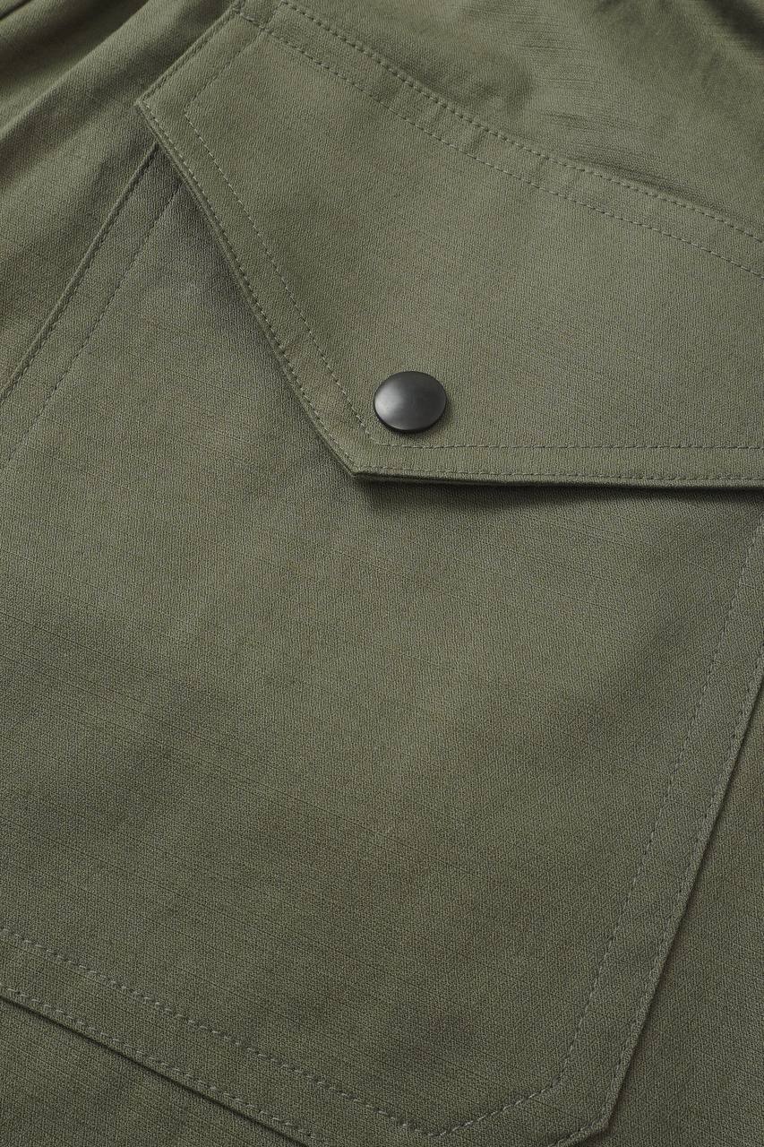014A Belt Shorts - Army Green