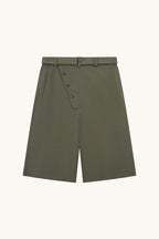 014A Belt Shorts - Army Green