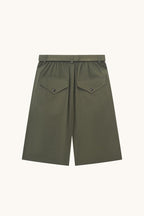 014A Belt Shorts - Army Green