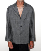 003B Worker Blazer - Shiny Dark Blue