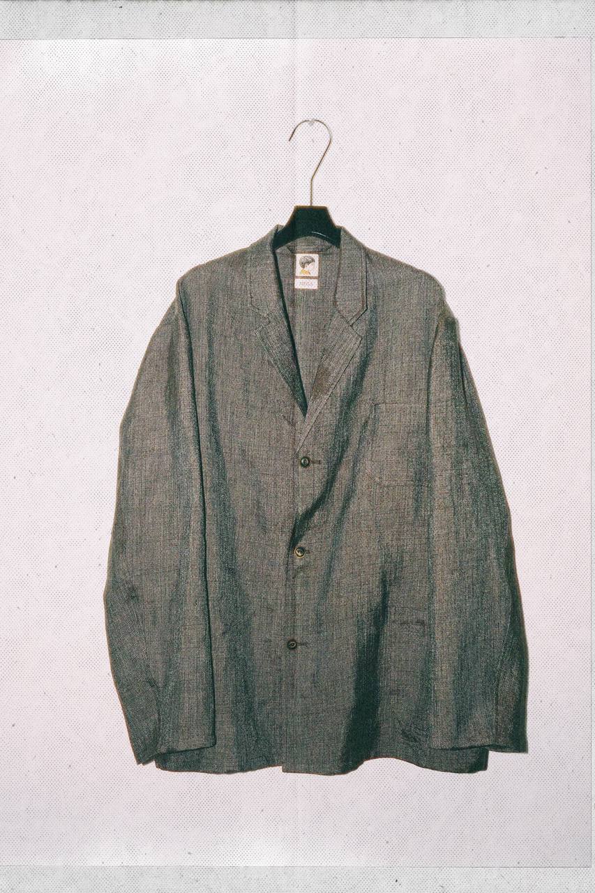 003B Worker Blazer - Shiny Brown